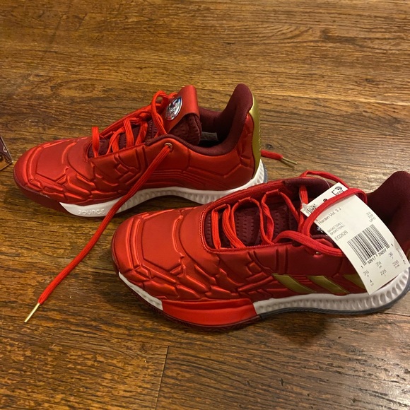 BNWT, Adidas X Marvel Harden Vol 3 Ironman Kicks 4 - Picture 2 of 8